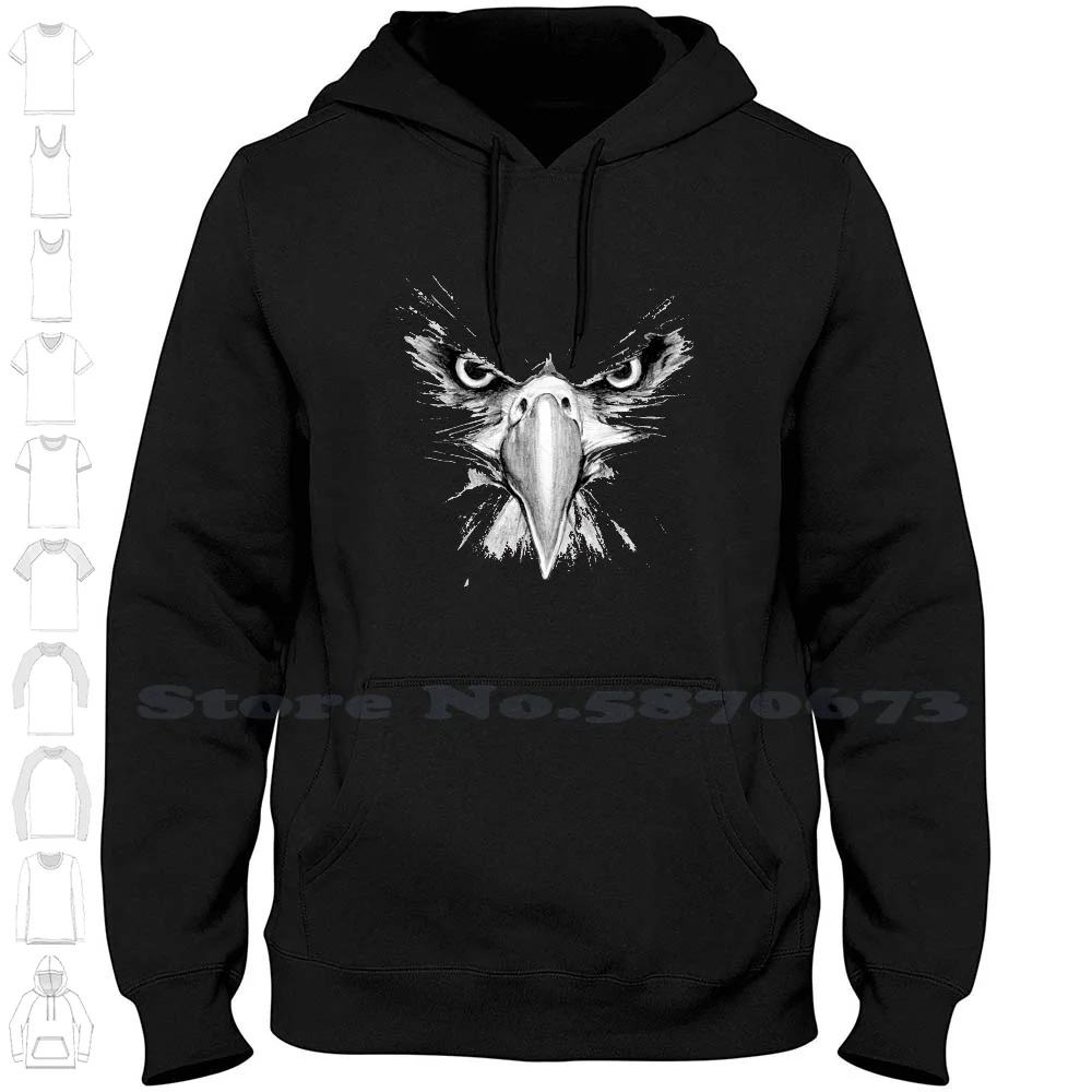 Cool Eagle Streetwear Sport Felpa Con Cappuccio Felpa Beautiful Bird Bird Animals Cool Eagle Temable Eagle Angry Eagle Cool Bird