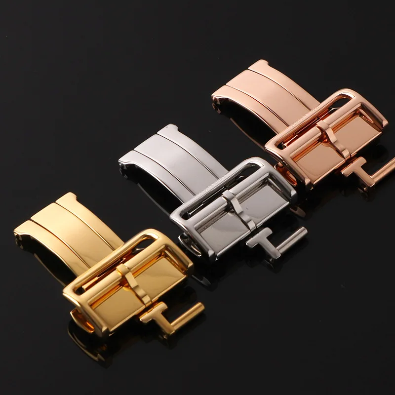 Adatto Per Fibbia Per Orologio Apple Fibbia Per Orologio In Acciaio Inossidabile Fibbia Pieghevole 18 Mm20Mm 304 Materiale Fibbia Per Orologio Hermes