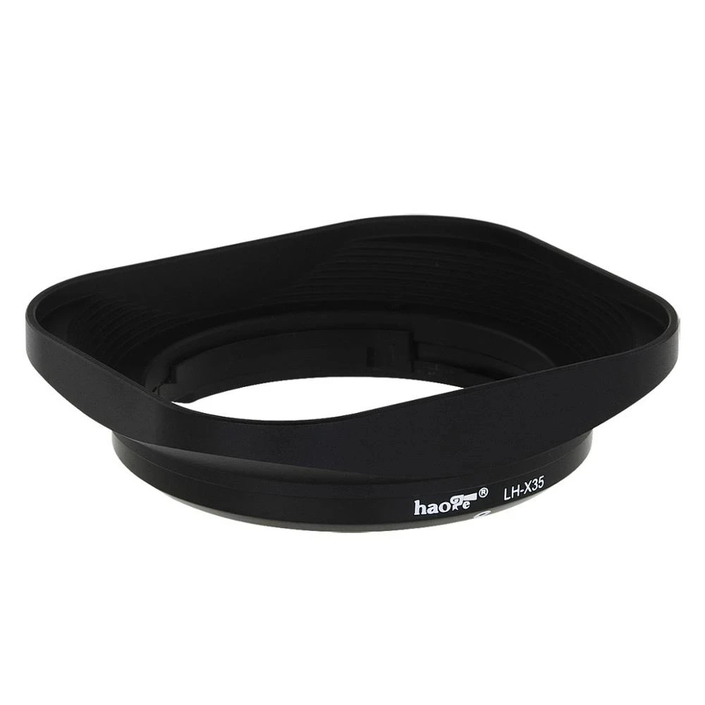 Haoge Lh-X35 Paralume Quadrato In Metallo Per Paraluce Per Fuji Fujifilm Xf 35Mm F2 R Wr E Xf 23Mm F2 R Wr Obiettivo Per Fotocamera