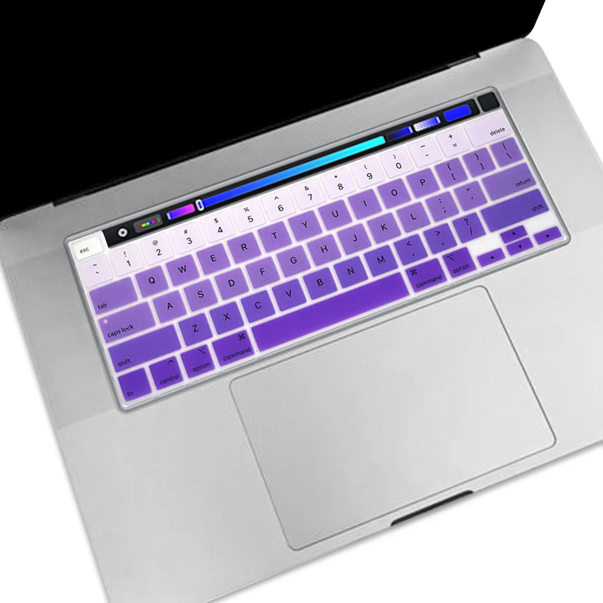 Us Laptop Skin Inglese Per Macbook Pro 13 2020 M1 Chip A2338 Us Tastiera Cover Rainbow Silicon Per Macbook Pro 13 2020 Skin