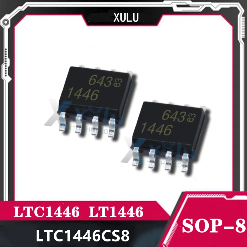 Ltc1446Cs8 Ltc1446 Lt1446 1446 Dual 12 Bit Rail-To-Rail Micro-Power Acquisizione Dati Comparatore Analogico Chip Sop8