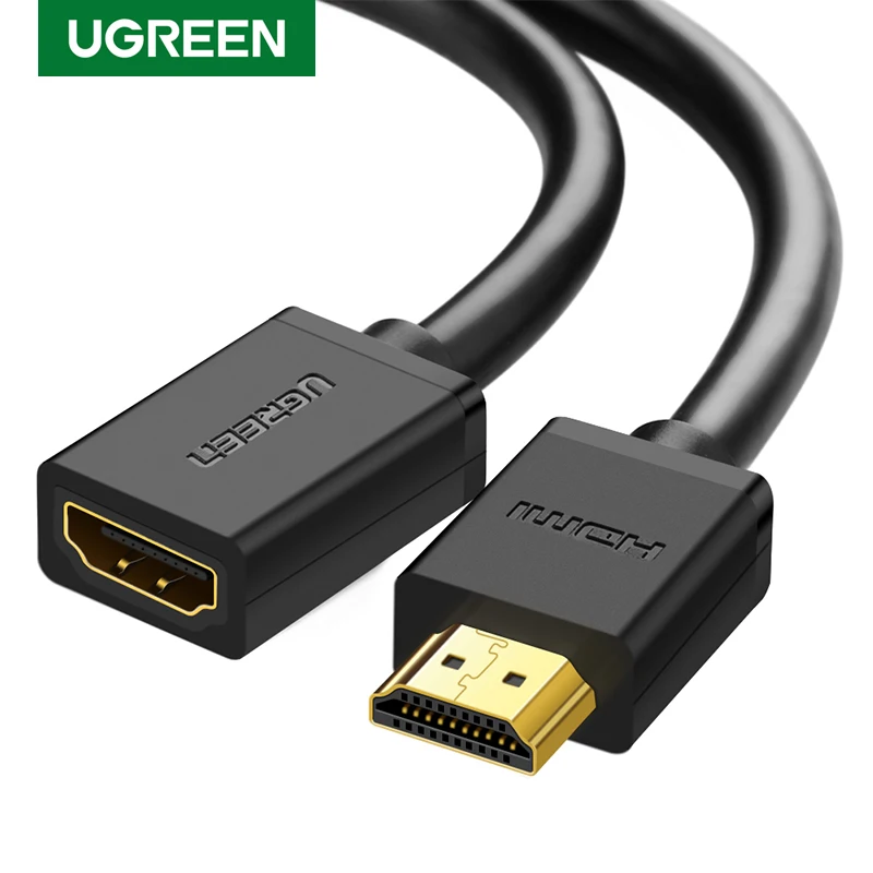 Cavo Di Prolunga Ugreen Hdmi Compatibile 4K 60Hz Cavo V2.0 Maschio A Femmina Per Hdtv Nintend Switch Ps4/3 Compatibile Con Hdmi