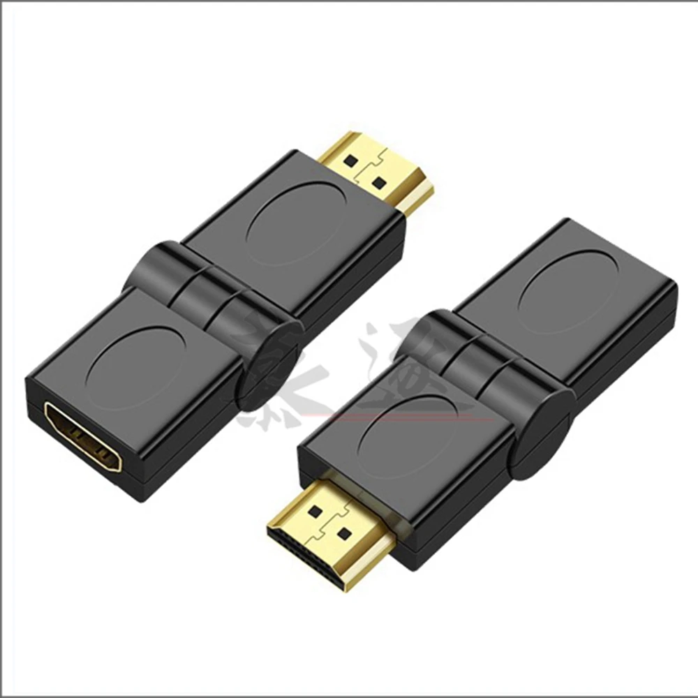 Convertitore Adattatore Cavo Maschio-Hd Femmina Compatibile Hdtv Ad Angolo Retto 180 Gradi Ruota Extender Per 3D 1080P Hdtv Xbox Dvd