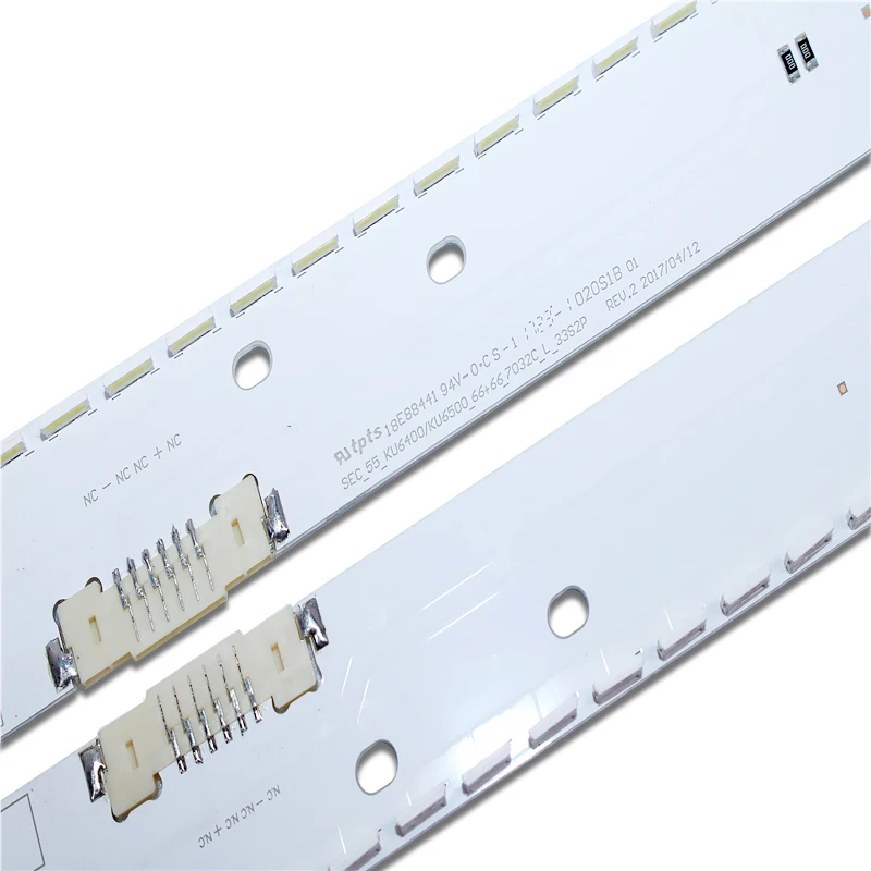 Striscia 66Leds Della Lampadina Di Led Per La Bn96-39598A Di Bn96-39596A Ue55Ku6400 Un55Ku7000 Ue55Mu6500 Della Di Samsung 55 "Tv