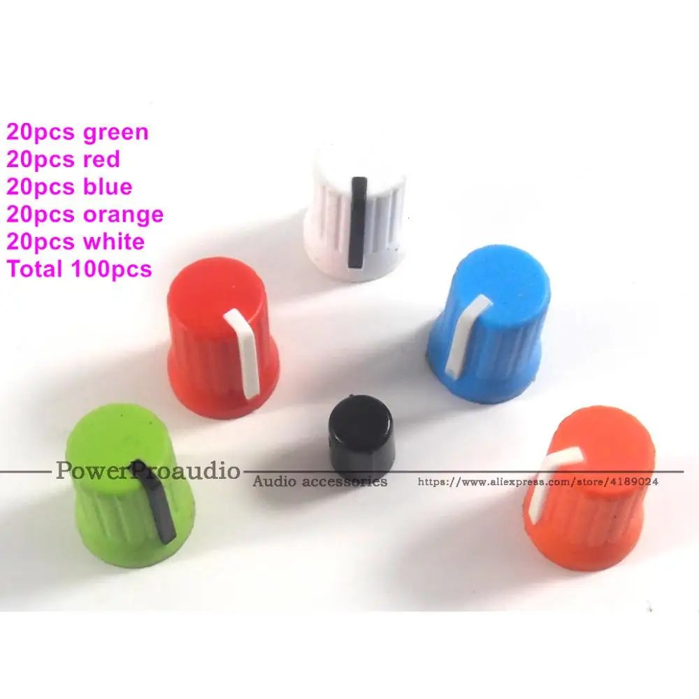 100Pcs Colorful Rotary Manopola Di Controllo Per Pioneer Xdj-Rx R1 Rz Aero Djm-T1 S9 Fai Da Te Dj