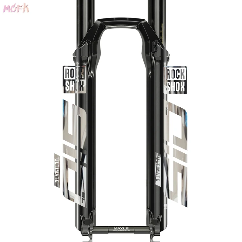 Rockshox Sid Sl Ultimate Bike Stickers Mountain Bike Forcella Anteriore Adesivi Fai Da Te Ciclismo Mtb Fietsstickers Carbone Autocollant