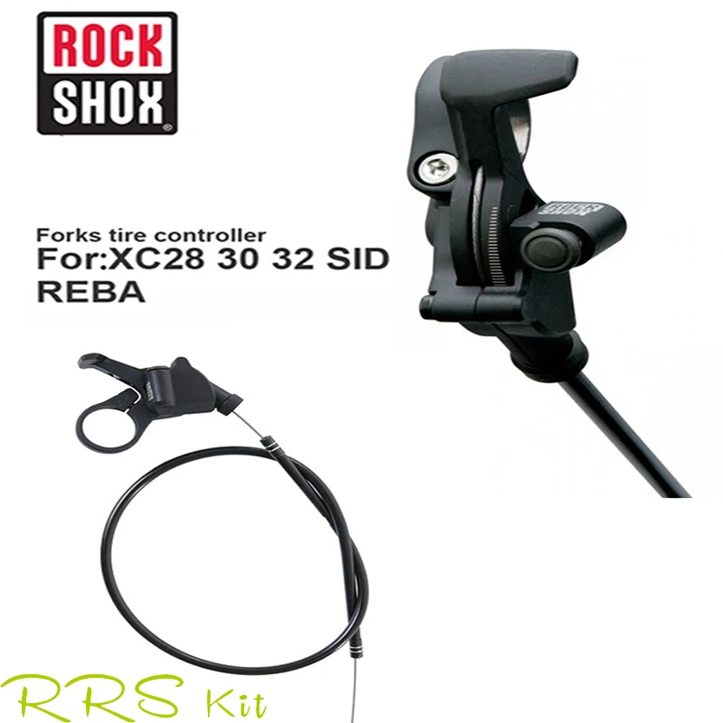 Controller Per Pneumatici Per Biciclette Rockshox Mtb Forcella Per Bici Telecomando Leva Di Blocco Telecomando Usato Con Xc28 30 32 Forcelle Reba Sid