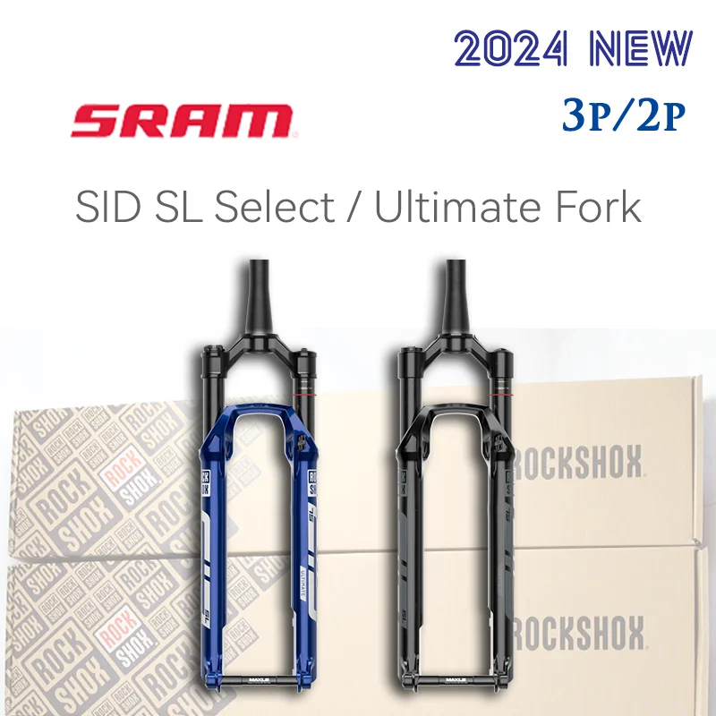 2024 Nuovo Sram Rockshox Sid Sl Ult Ultimate Select Mtb Bike 29Er Wheel 15X110Mm Boost 1.5T Fork 100Mm Travel Remote Manual Lock