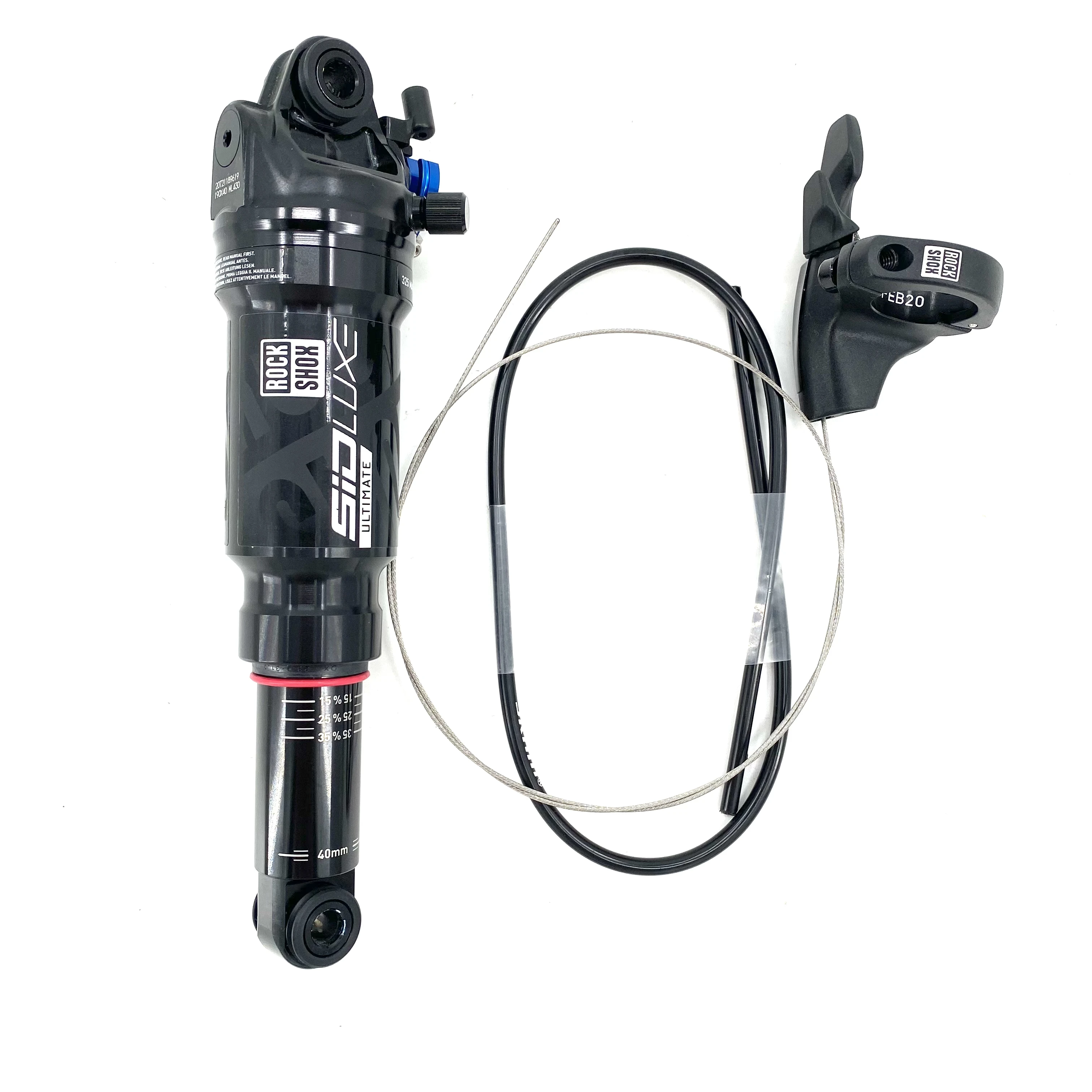 Rockshox Sid Ultimate 190 Remoto Posteriore Bile Ammortizzatore Sid Luxe Posteriore Bile Rockshox,Rs Sid L Ult Ro 190X40