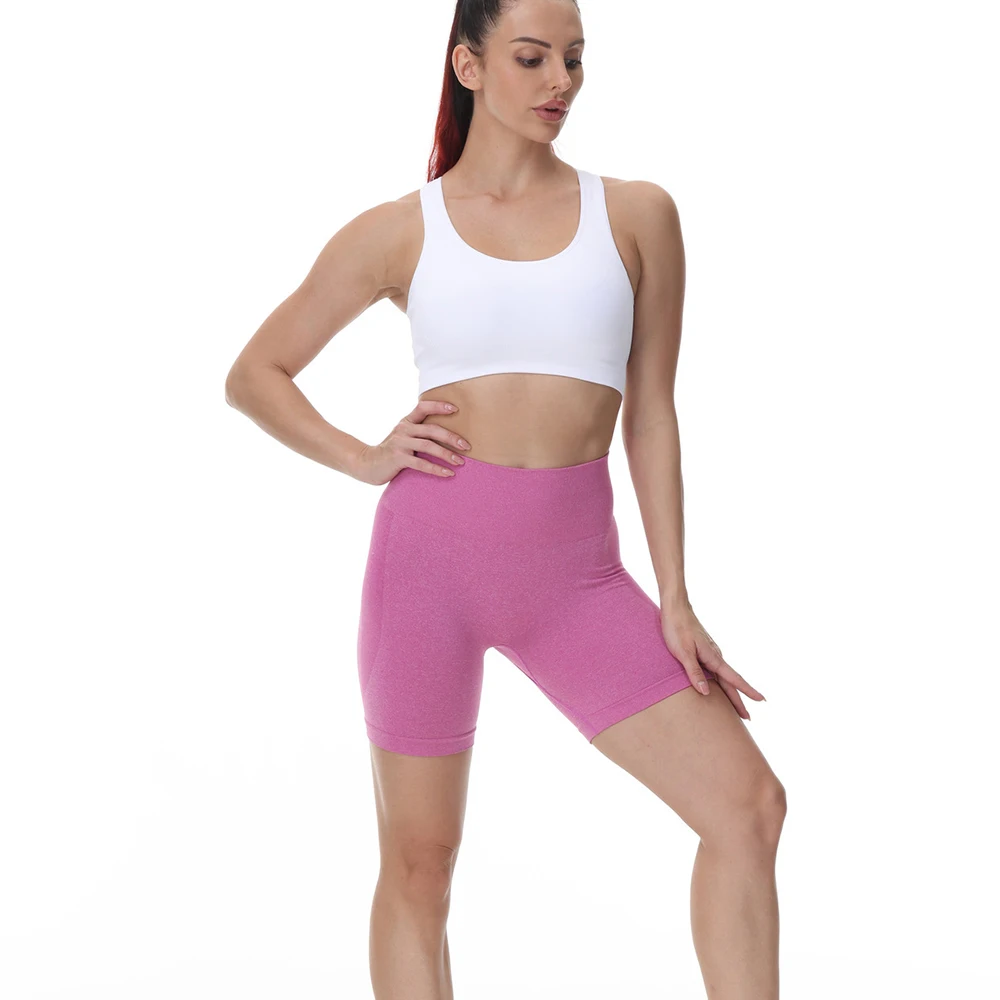 2022 Seamless Sports Short Women'S Scrunch Butt Gym Shorts Leggings Fitness Vita Alta Elastico Allenamento Running Sexy Yoga Bottoms