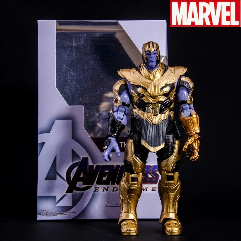 Marvel New Avengers Marvel 4 Endgame Shf Thanos Pvc Action Figure Modello Da Collezione Giocattolo 18Cm Figura Katana Thanos Bambola Giocattolo Regalo