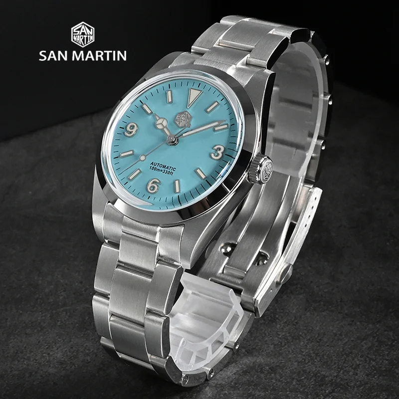 San Martin Luxury Sport Cronografo Meccanico Automatico Bb36 Esplora La Serie Di Arrampicata Orologio Da Uomo Pt5000/Sw200 Movimento 10Bar Nuovo