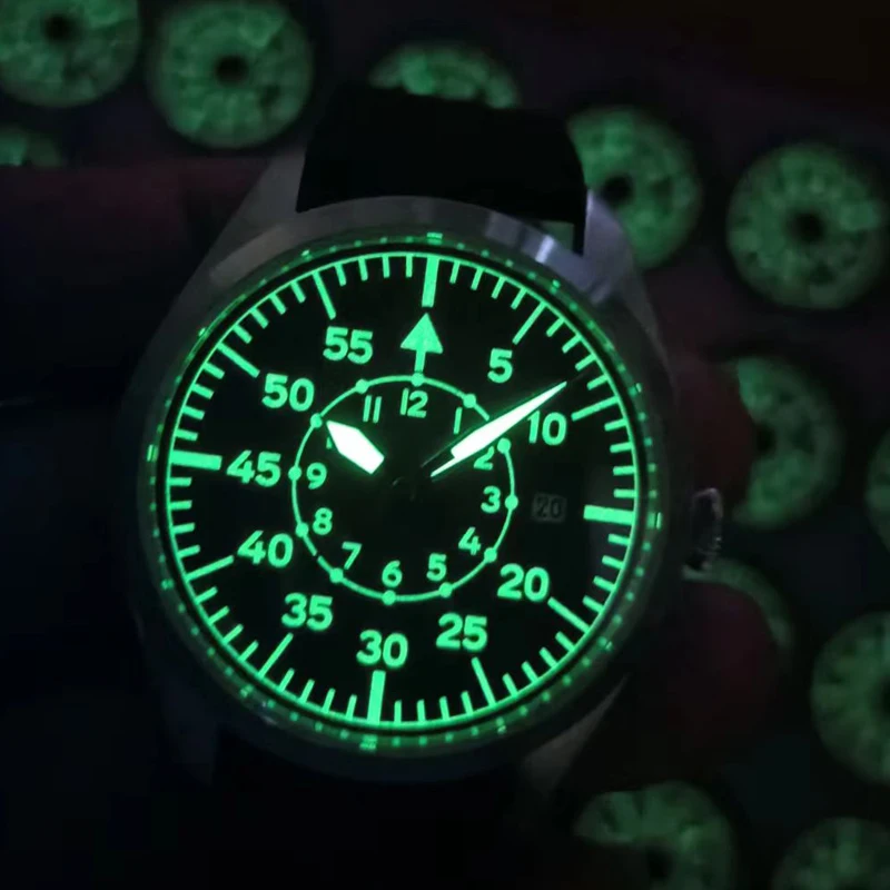 Swiss Orologi Meccanici Luminosi Montre Automatique Homme Orologio Automatico Da Uomo Meccanico Uhren Herren Uhr Orologi Pilota