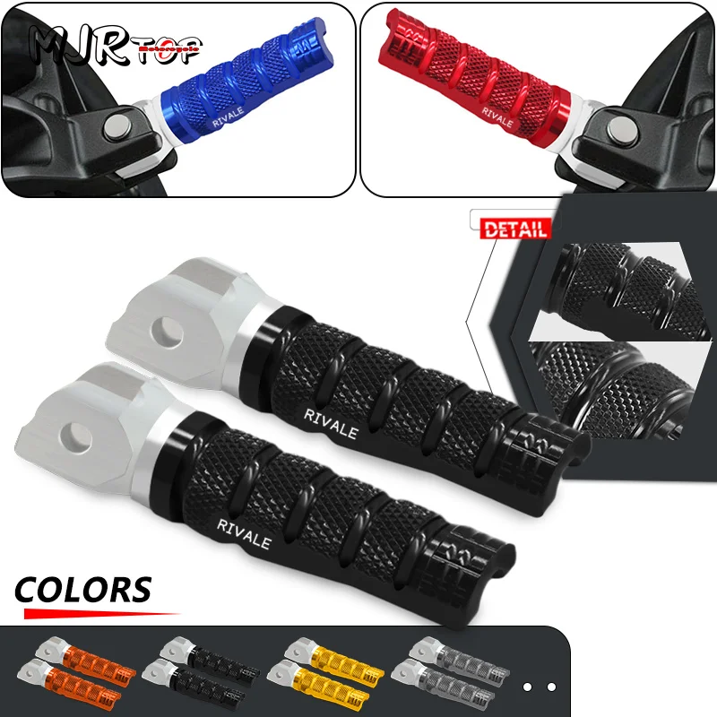 Per Mv Agusta Rivale Rivale 2014 2015 2016 Moto Posteriore Passeggero Poggiapiedi Accessori Pedane Poggiapiedi Pedali Rivale