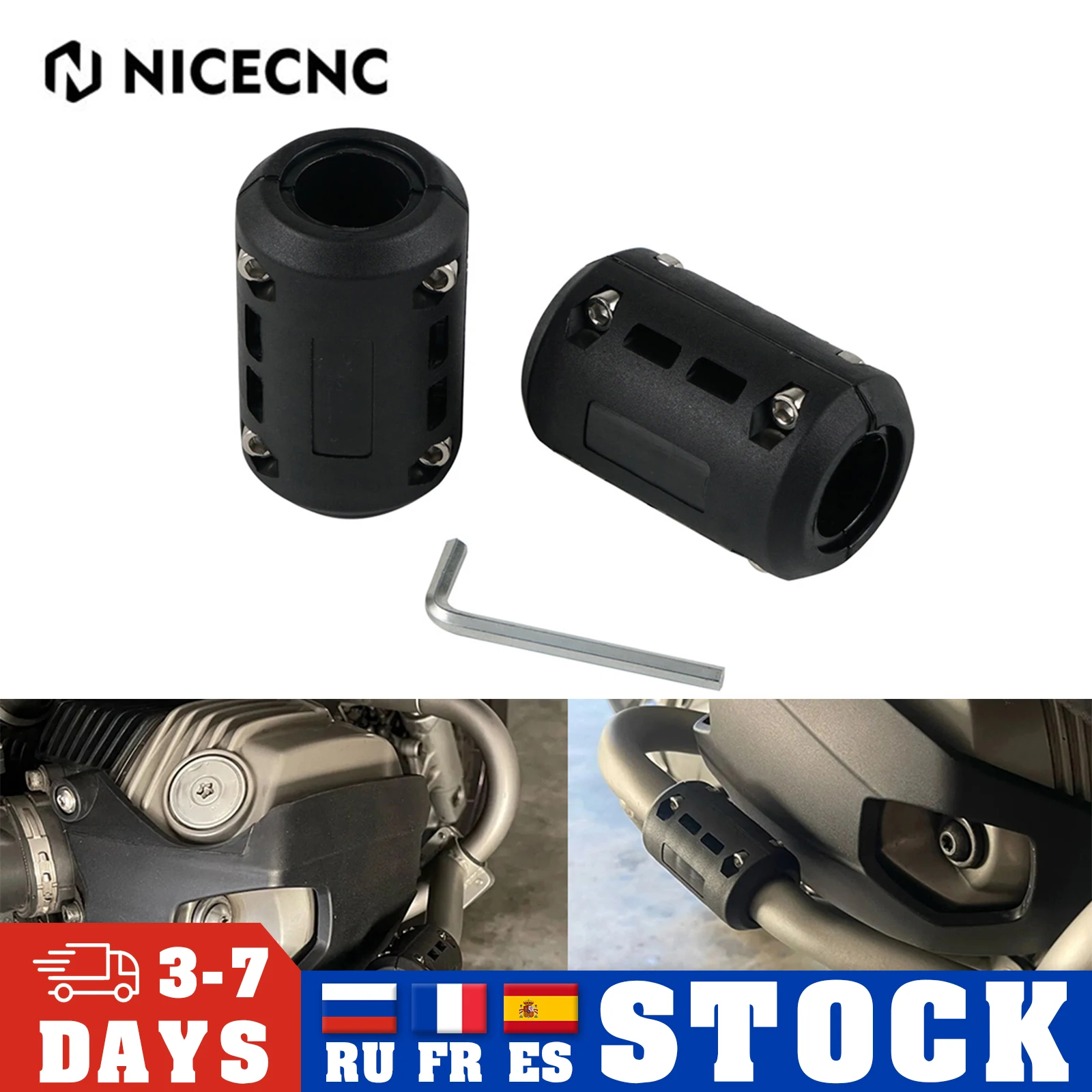 Per Bmw R 1250 Gs R1250Gs Adventure Ktm 690 Enduro Duke 390 Kawasaki Klr650 Paraurti Guard Blocks Engine Crash Bar Protector Guard
