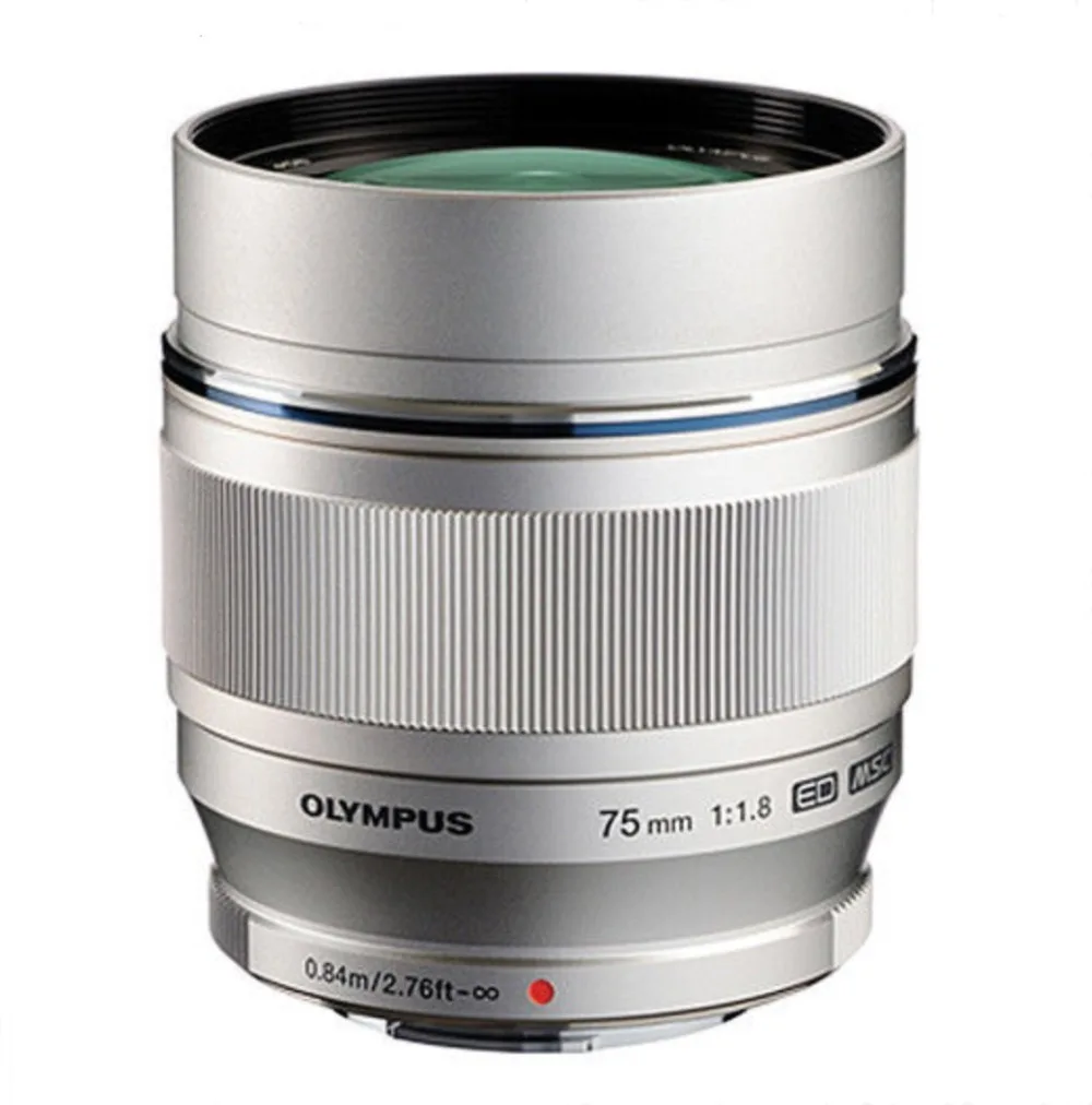 Olympus 75/1. 8 Lente M. Zuiko Digital Ed 75Mm F1.8 Lens-Argento