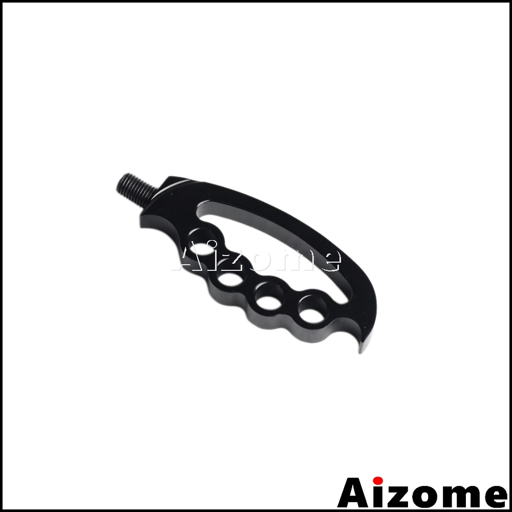 Nero 3.8 "Shifter Peg M8 Moto Poggiapiedi Knuckle Style Shifter Pioli Per Harley Sportster 883R 883L Fort-Eight