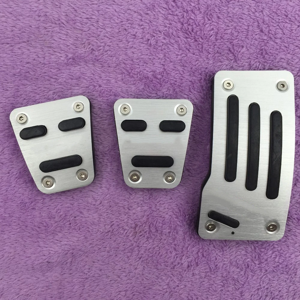 Dee For Mitsubishi Outlander Lancer Ex Fortis Zinger Asx At/Mt Fuel Brake Foot Rest Non Slip Pedals Plate,Accelerator Pads