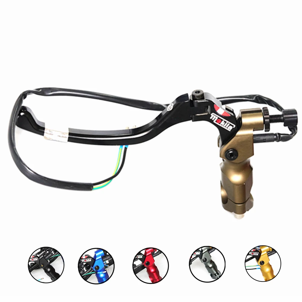 Cnc Moto 7/8 "22Mm Cavo Leva Frizione Trespolo Leva Freno Universale Per Honda Yamaha Kawasaki Aprilia Dirt Bike Scooter Bike