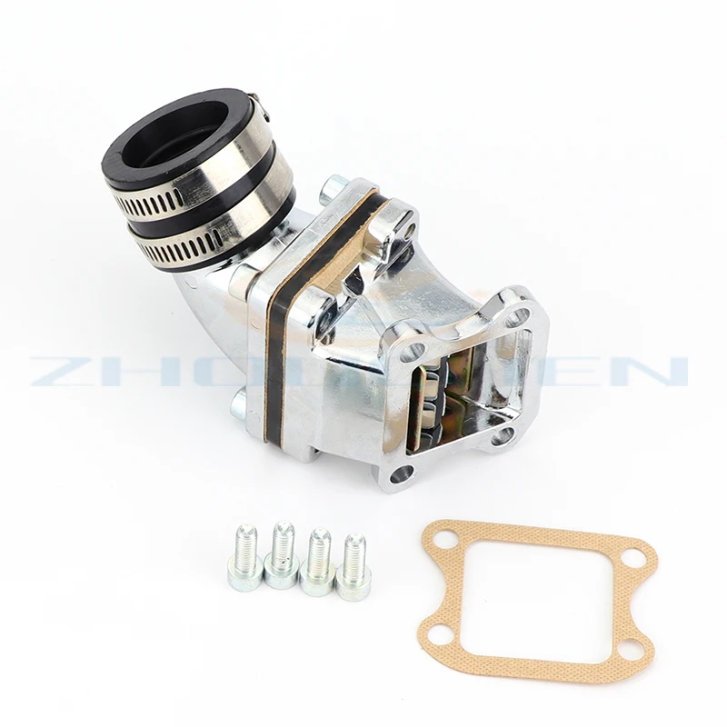 Adattatore Per Tubo Giunto A 2 Tempi Collettore Di Aspirazione 32Mm Per Scooter Yamaha Jog Dio 50 Zx Se50 Sk50 Sa50 Elite