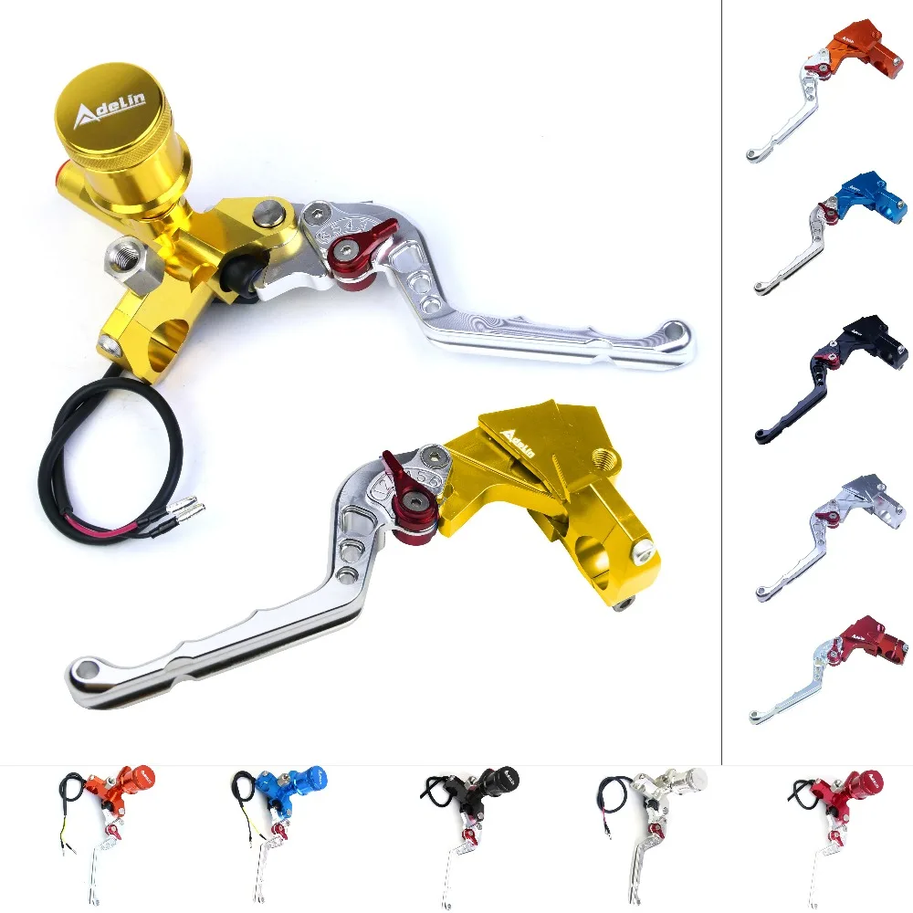 Leva Adelin Cavo Linea Frizione Pompa Freno Cilindro Maestro Moto Street Bike Universale Per Scooter Vespa Yamaha
