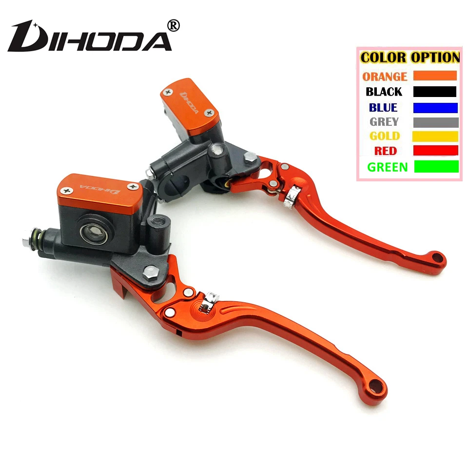 Leva Cnc 14Mm Pistone Moto Pompa Freno Pompa Frizione Idraulica Moto Per Honda Vespa Yamaha Mxs125 Scooter