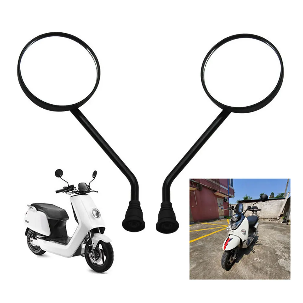 Specchietti Retrovisori Moto 6Mm 8Mm Specchietto Retrovisore Per Suzuki Yamaha Sym Kymco Vespa Moto Scooter Pit Bike Parts