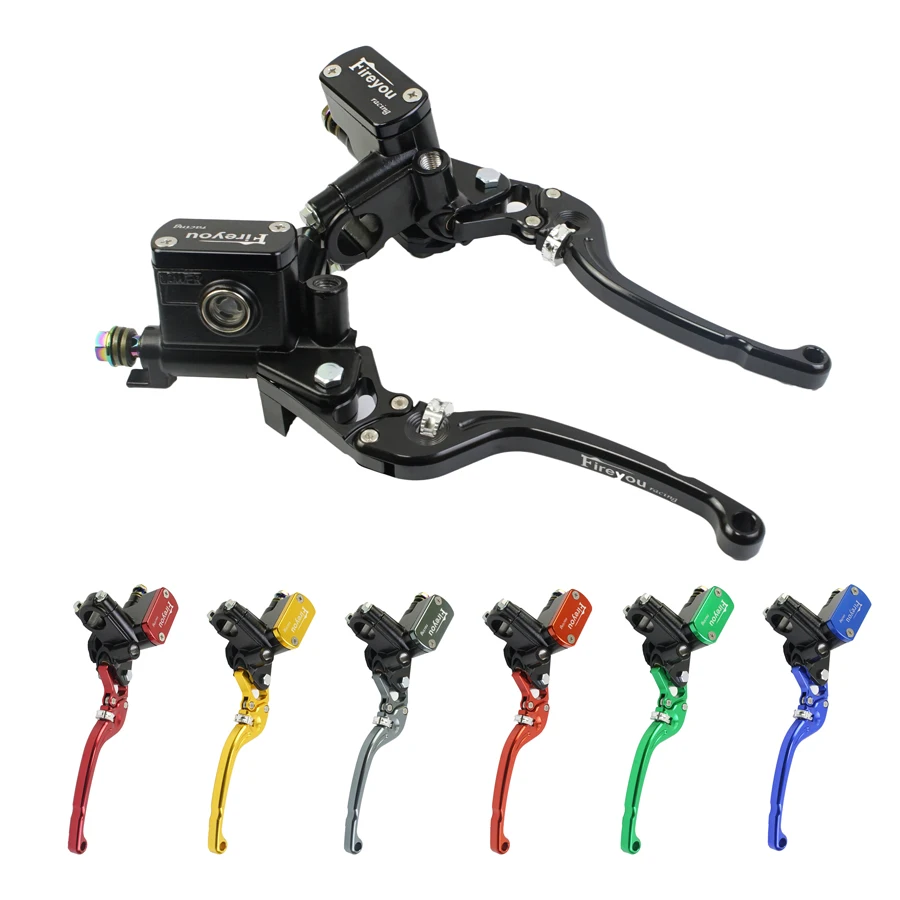 Moto Cnc Leva 14Mm Pistone Freno Cilindro Maestro Pompa Frizione Idraulica Moto Per Scooter Vespa Yamaha Mxs125