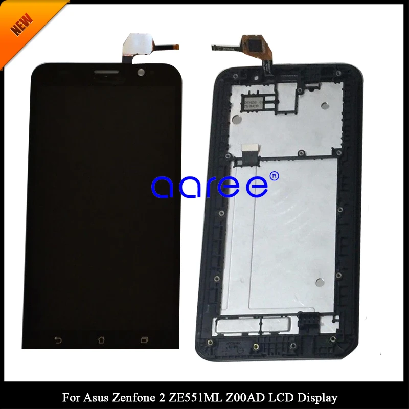 Grado Testato Aaa Per Asus Zenfone 2 Ze551Ml Display Lcd Per Asus Zenfone Z00Ad Display Lcd Touch Digitizer Assembly