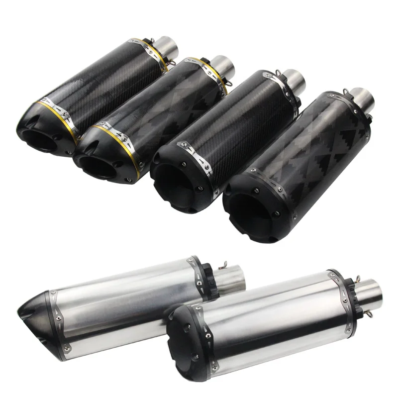 Silenziatore Moto Universale 51Mm In Lega Di Alluminio Usa Due Fratelli Fuga Moto Marmitta Per Cbr600Rr R6 Z1000 R1 Gsr750 Mt09
