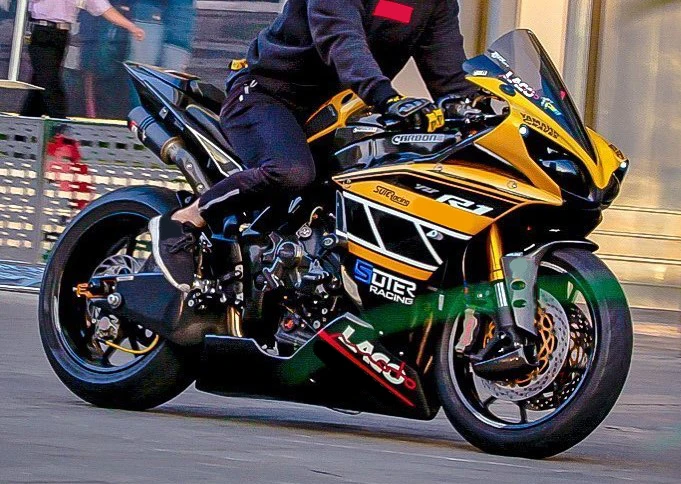 Kit Carene Moto Adatto Per Yzf R1 2012 2013 2014 Set Carrozzeria Iniezione Abs Di Alta Qualità Giallo Nero Laco