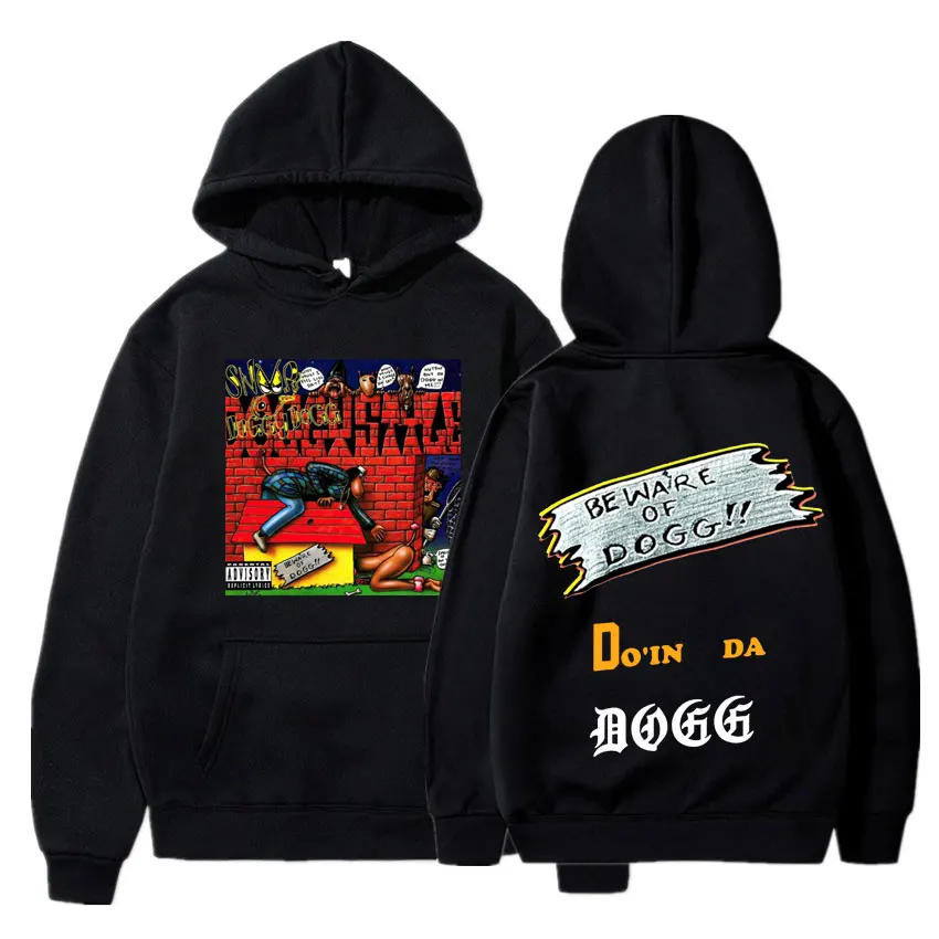 Hip Hop Rapper Snoop Dogg Felpa Con Cappuccio 1933 Attenzione A Dogg Doggystyle Music Album Felpe Con Cappuccio Grafiche Felpe Da Uomo Pullover Oversi