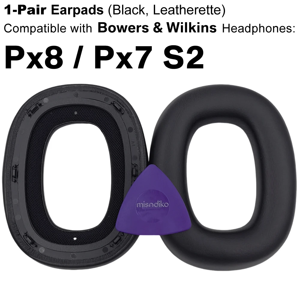 Sostituzione Dei Cuscinetti Auricolari Misodiko Per Cuffie Bokers & Wilkins Px8, Px7 S2