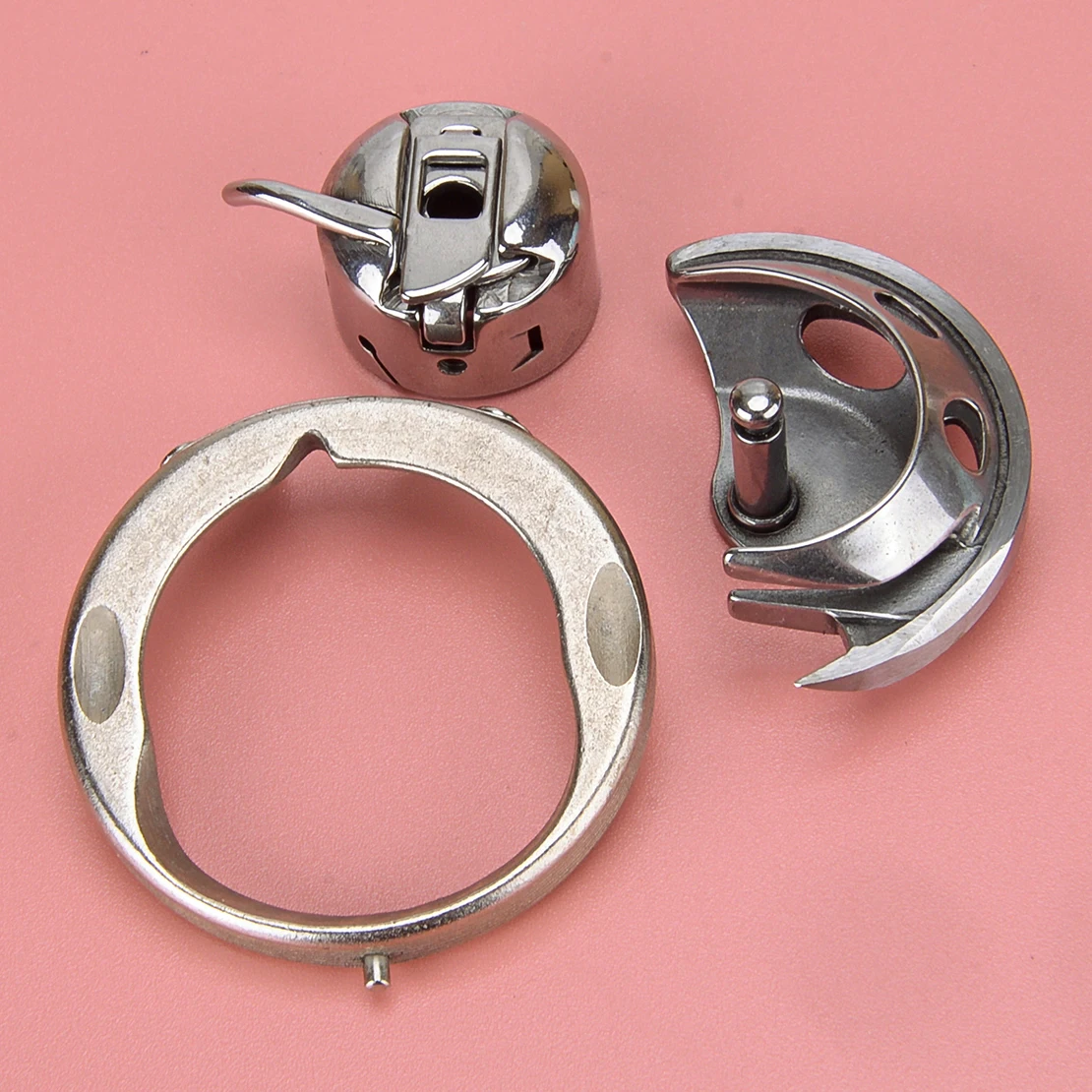 3 Pz/Set Bobbin Case Hook Shuttle Race Kp-19233 Misura Per Singer 2250 2259 Tradizione 3116 3232 Semplice Bernette 12 56 Bernina 55
