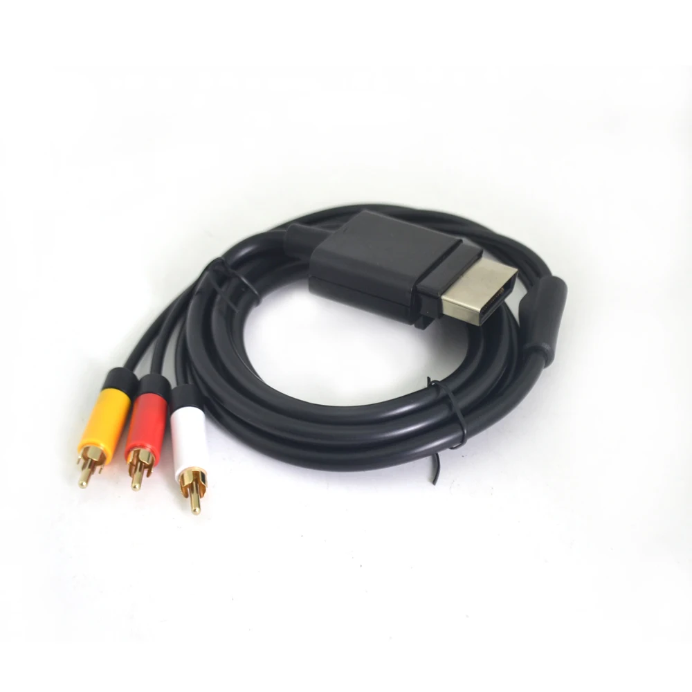 Per Xbox 360 Slim Per Xbox 360 Audio Video Av Rca Cavo Composito Video 1.8M