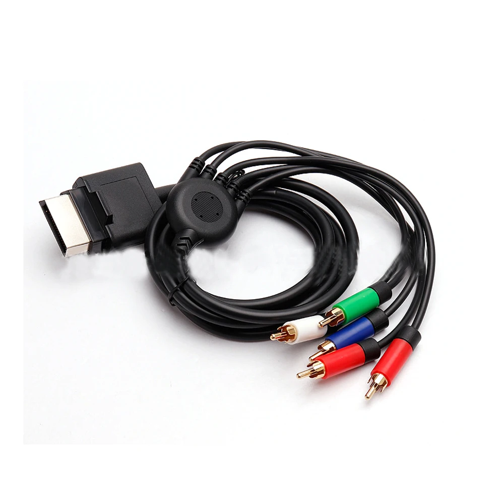 10 Pezzi Molto 1.8M Hd Tv Component Rca Av Video Cable Hdtv Cable Per Xbox 360 Slim Console Cable