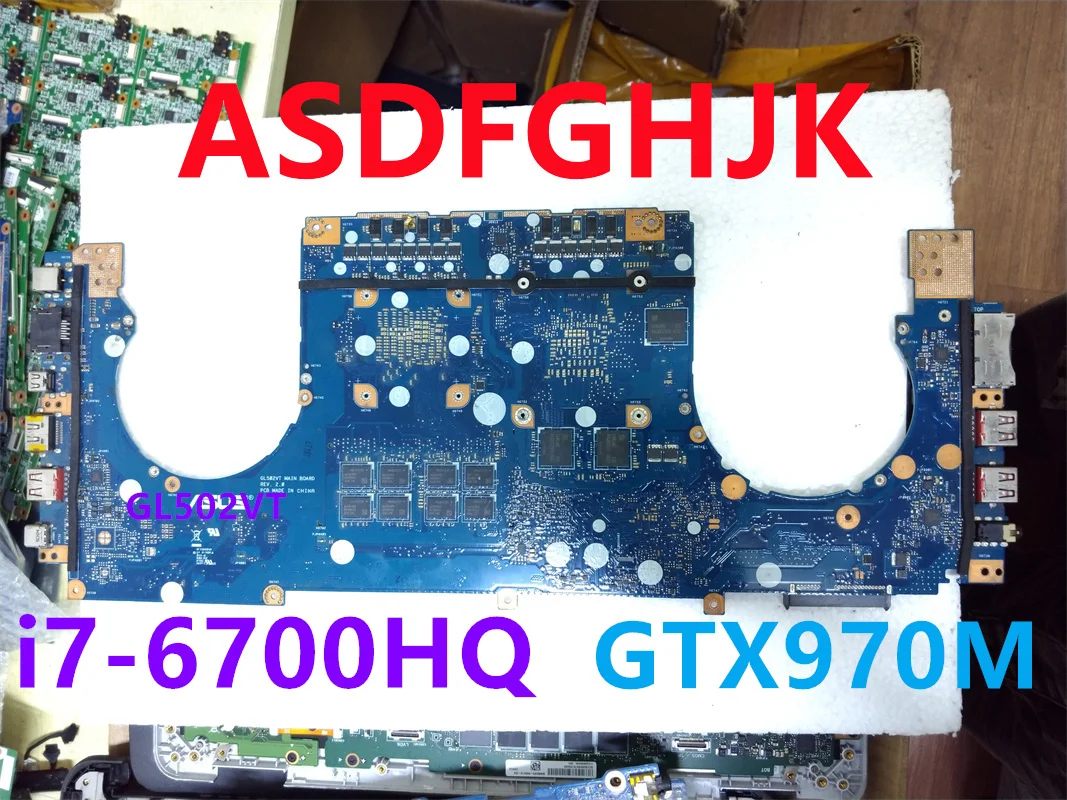 Applicabile A Asus Asus Rog Gl502Vt Gl502V Scheda Grafica Gtx 970 Ad Alta Configurazione Scheda Madre I7-6700 Testata Bene