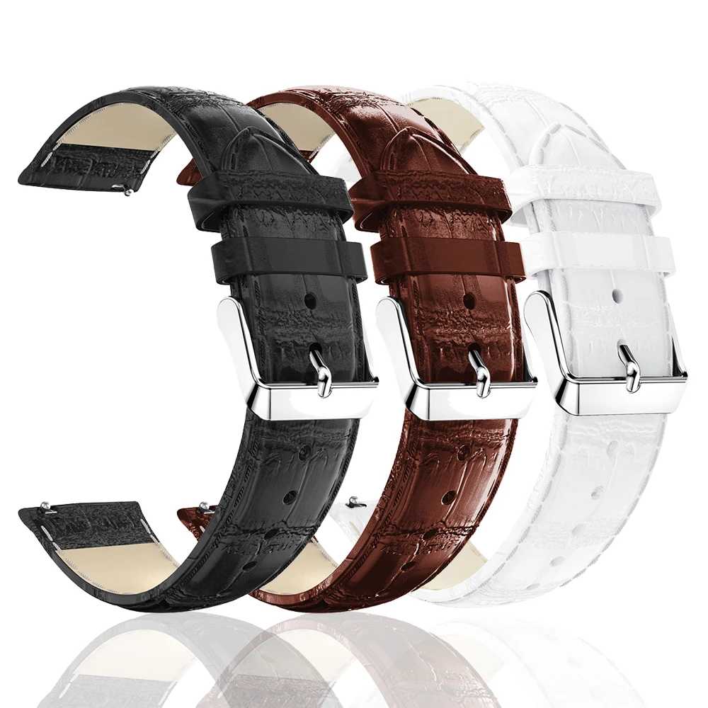 Cinturino In Pelle Da 22Mm Per Bracciale Garmin Venu 3 /2 Smart Wrist Band Per Garmin Vivoactive 4 / Forerunner 265 255 Cinturini Musicali