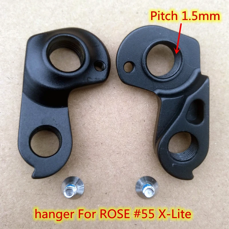 Gancio Per Deragliatore Posteriore Per Bicicletta 2Pc Per Rose #55 X-Lite Six Disc Four Disc 2018-2019 Rose Backroad Frame Hanger Road Mech Dropout