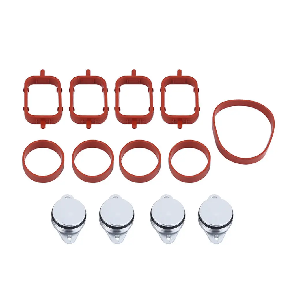 Adatto Per Bmw M47 E46 320D 330D 525D 4X22Mm Diesel Swirl Flap Bungs Kit Guarnizioni