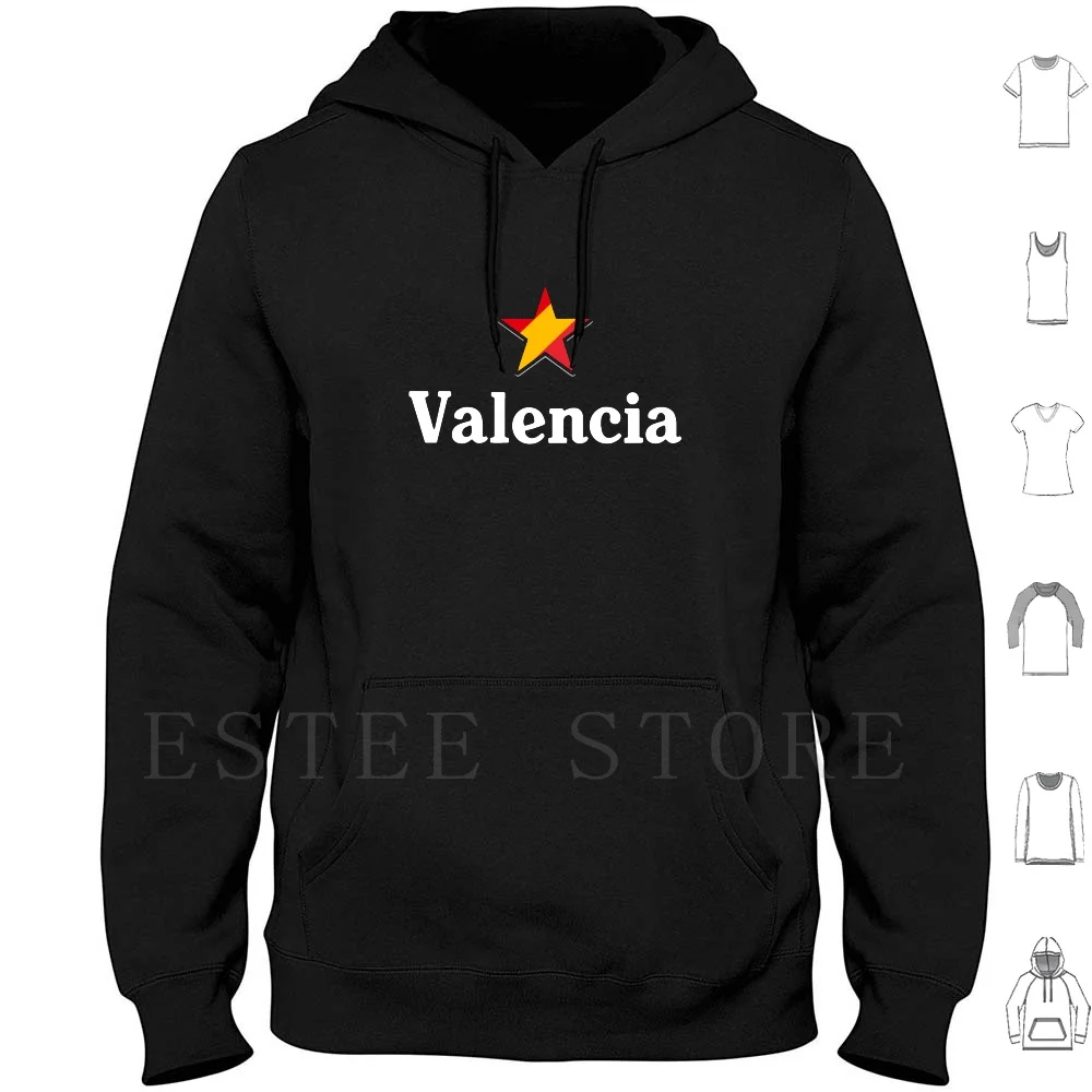 Star S Of Spain-( Dark) Felpe Con Cappuccio Star Spagna Comunità Di Paella Fallas Flag La Spagna È Diversa Bandiera Della Spagna Star S