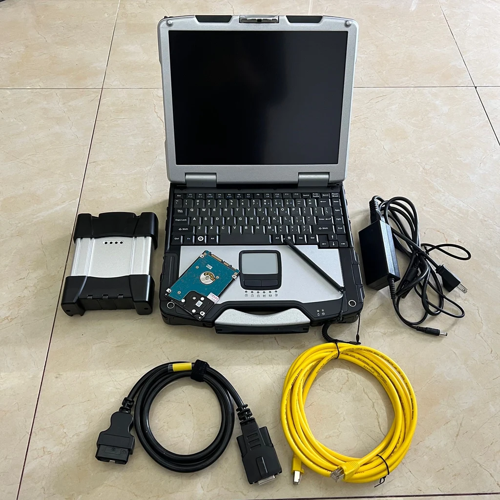 Cf-31 Toughbook I5Cpu Per Panasonic Toughbook Installato Icom Next Software Hdd/ Ssd Ultima Modalità Esperta Per La Diagnostica Bmw Icom