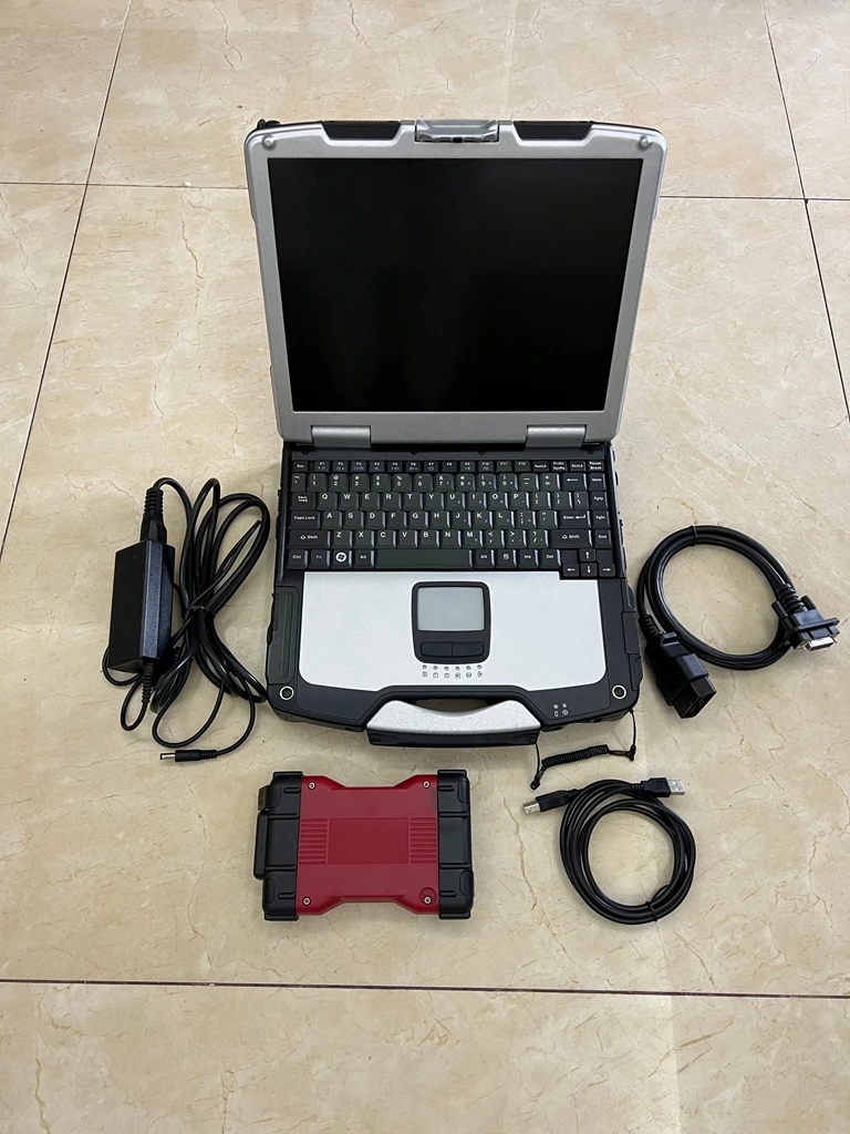 Vcm2 Cavi Obd Full Chip Pro Diagnostic Ids V128 Software Ssd In Cf31 Laptop I5 (4G) Touch Screen Usato Pronto Per Lavorare