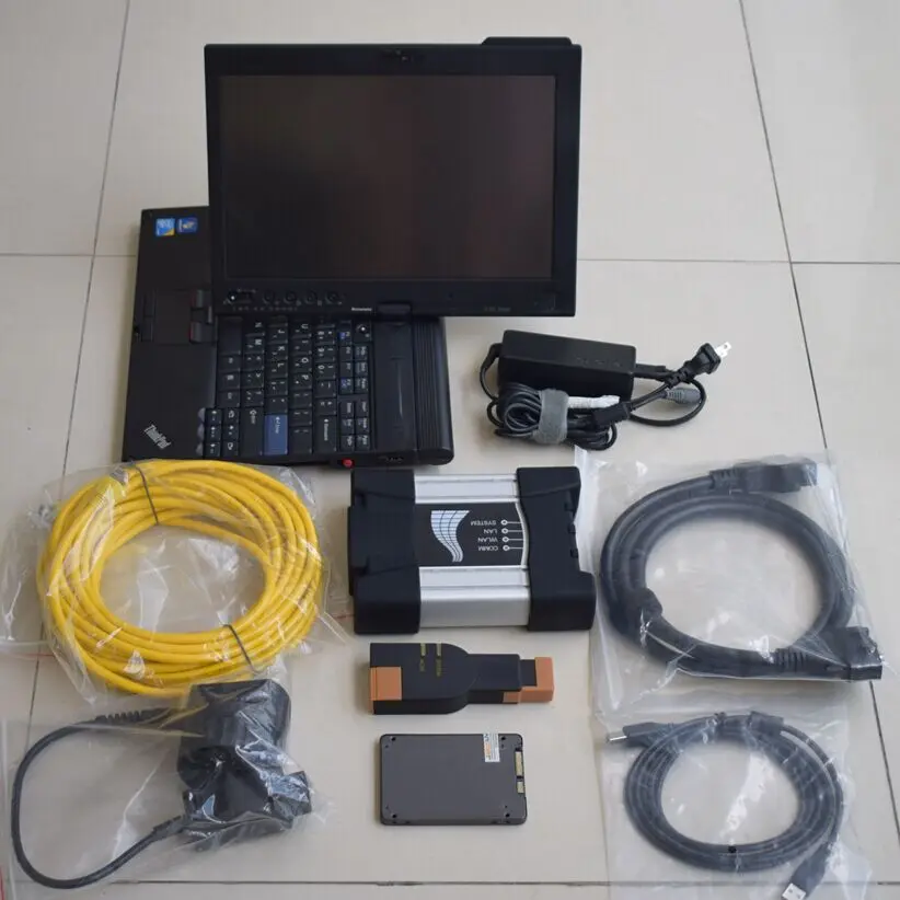 Rc Diag Per Bmw Icom Next Diagnostic Scanner Con V2024.01 Expert Software 720Gb Ssd 90% Nuovo Laptop X200T 4G Touchscreen Pc Win10