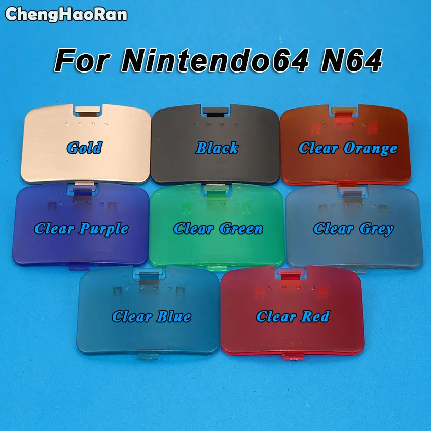 Chenghaoran Repair Memory Expansion Jumper Pak Pack Coperchio Della Porta Parte Del Coperchio Per Nintendo 64 Per N64