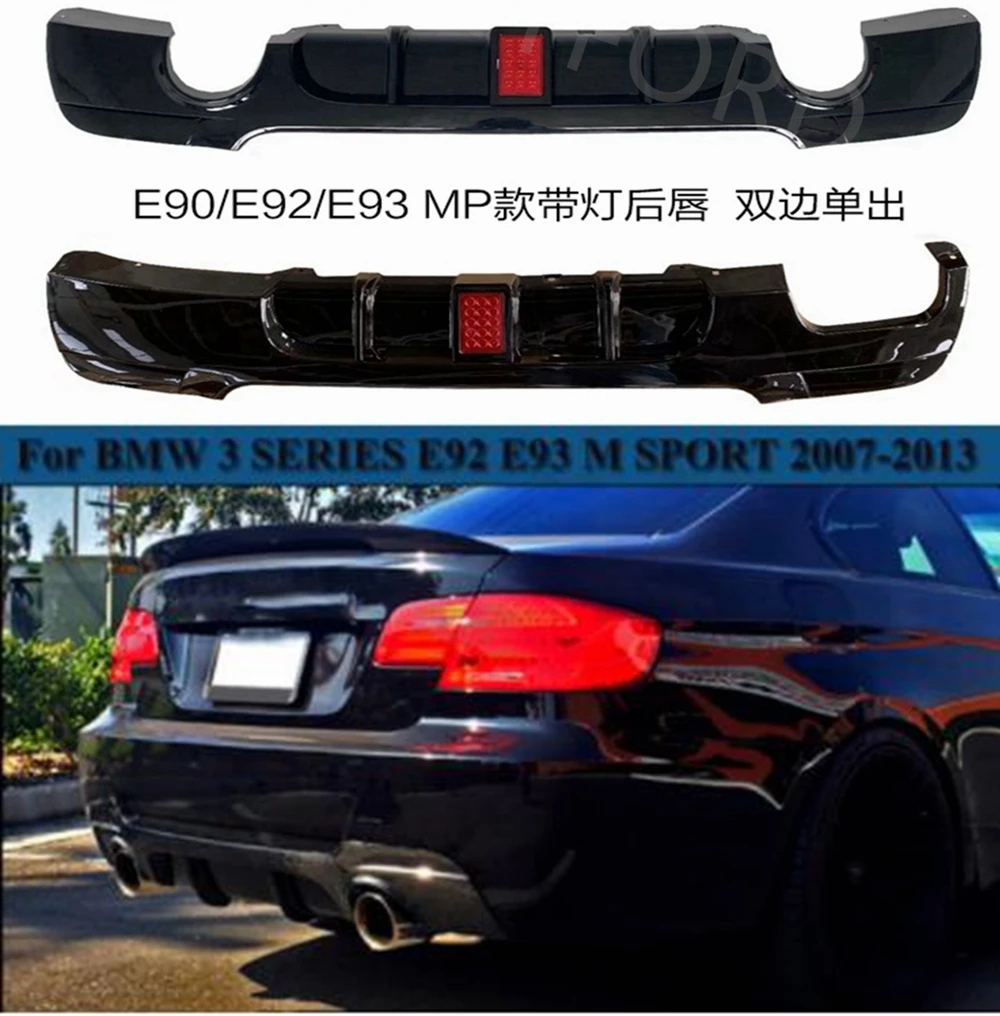 Rear Bumper Diffuser Lip For Bmw E92 E93 328I 335I Coupe/Convertible Car Replacement Part 2007-2013