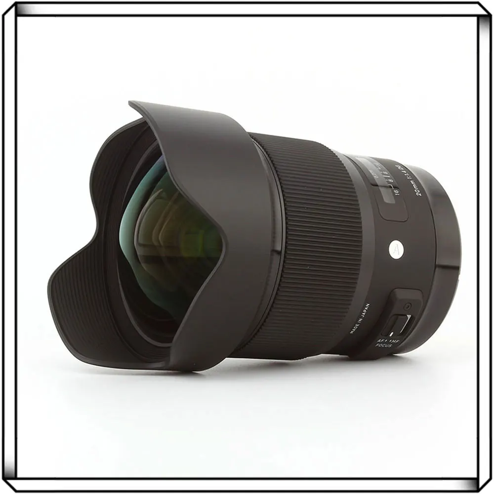 Sigma 20Mm F1.4 Dg Hsm Art Lens Per Canon Nikon Sony E Mount