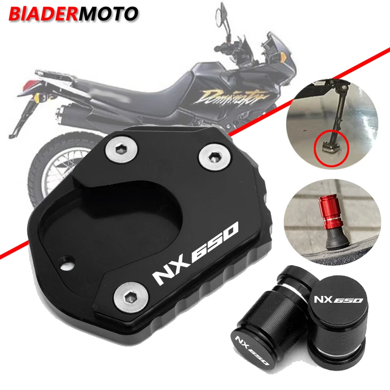 Nuovo Scooter Moto Per Honda Nx650 Nx 650 J-X Dominator 1993-1998 1999 Cavalletto Laterale Ingrandisci Slitta Cavalletto Cavalletto Cavalletto