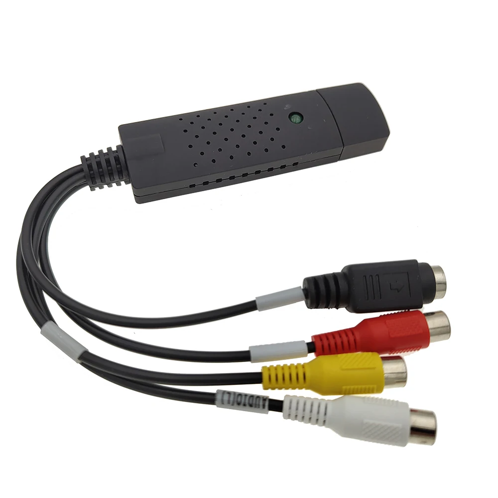 Convertitore Da Vhs A Digitale Convertitore Video Usb 2.0 Scheda Di Acquisizione Audio Vhs Box Vhs Vcr Tv A Convertitore Digitale Per Win 7/8/10