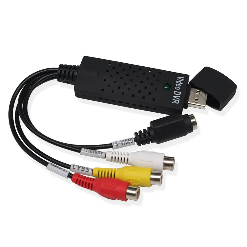 Easy Cap Usb 2.0 Easy Cap Video Vhs Tv Dvd Dvr Adattatore Di Acquisizione Video Scheda Cap Più Facile Scheda Di Acquisizione Video Audio Av Acquisizio